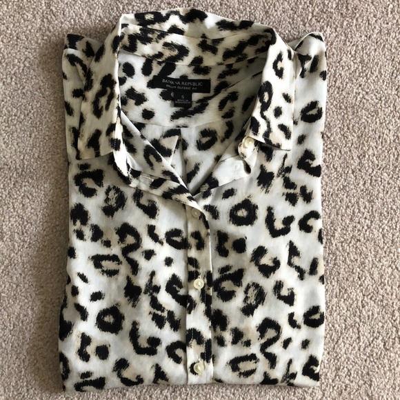 Leopard Print Blouse - Picture 4 of 4
